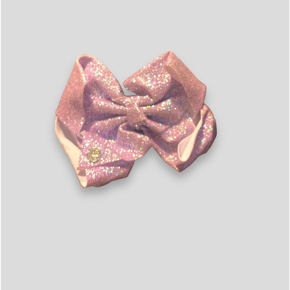 JoJo Siwa Purple Sparkle Glitter Hair Bow with Alligator Clip